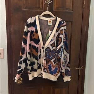 FARM Rio Women's Bold Patterned Cardigan